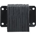 Global Industrial Rubber Dock Bumper 12W x 4.5D x 10H 988026